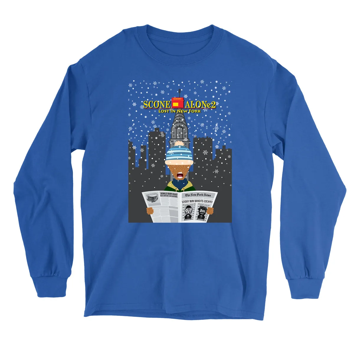 Movie The Food™ "Scone Alone 2" Long Sleeve T-Shirt