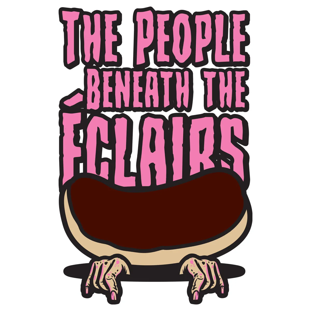 Movie The Food™ "The People Beneath The Eclairs" Long Sleeve T-Shirt