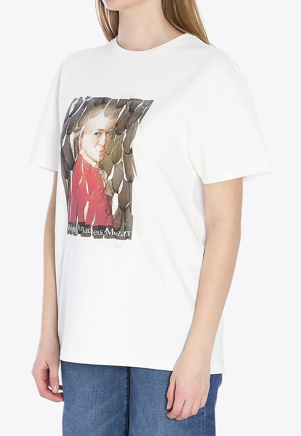 Mozart Print T-shirt