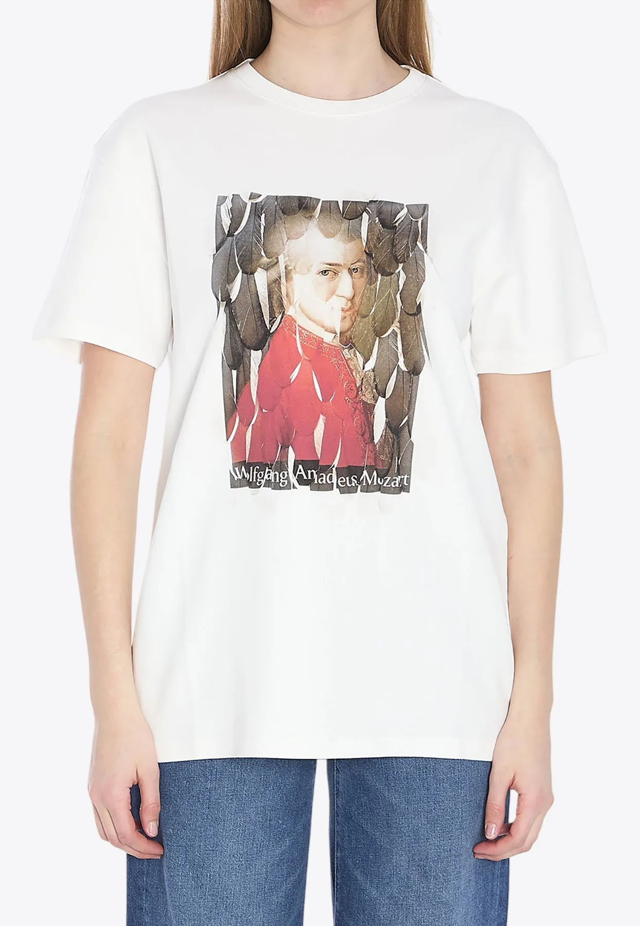 Mozart Print T-shirt