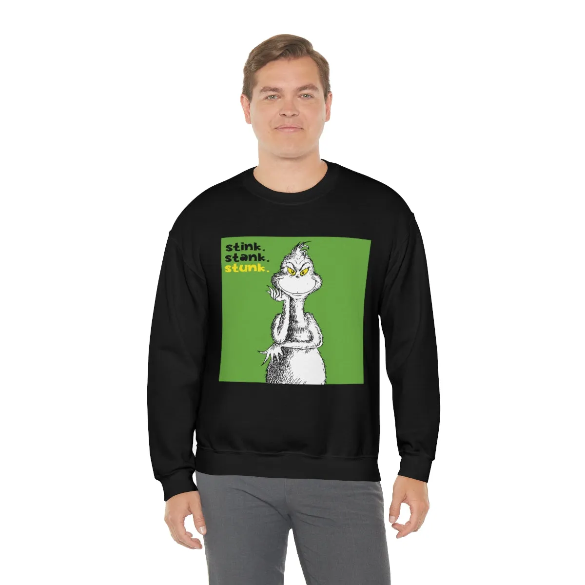 Mr Grinch Crewneck Sweatshirt | Cool Christmas Gifts | Sweatshirts| Pop Culture | Fun Gifts