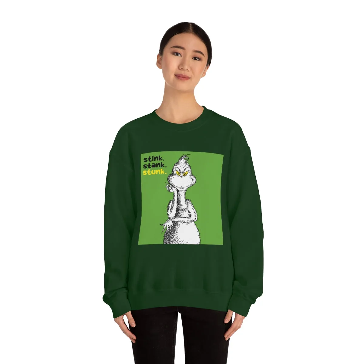 Mr Grinch Crewneck Sweatshirt | Cool Christmas Gifts | Sweatshirts| Pop Culture | Fun Gifts