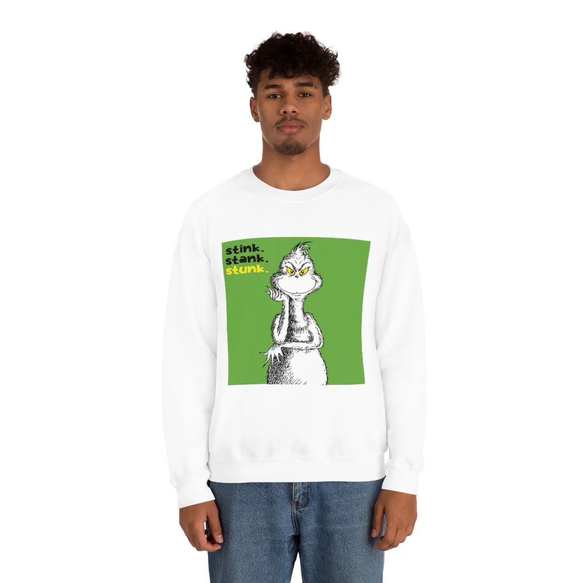 Mr Grinch Crewneck Sweatshirt | Cool Christmas Gifts | Sweatshirts| Pop Culture | Fun Gifts