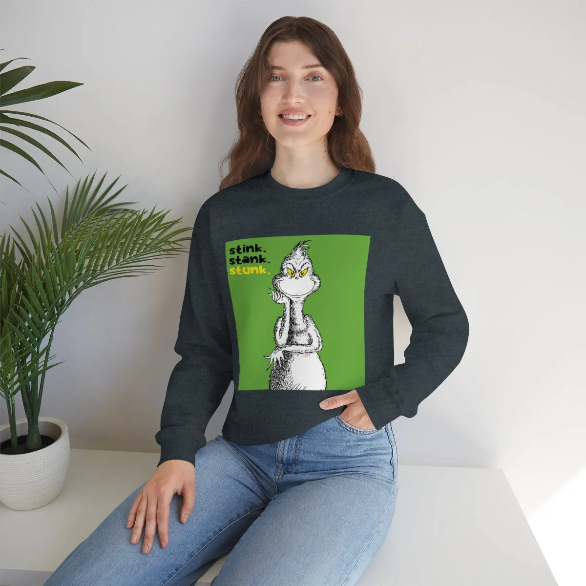 Mr Grinch Crewneck Sweatshirt | Cool Christmas Gifts | Sweatshirts| Pop Culture | Fun Gifts