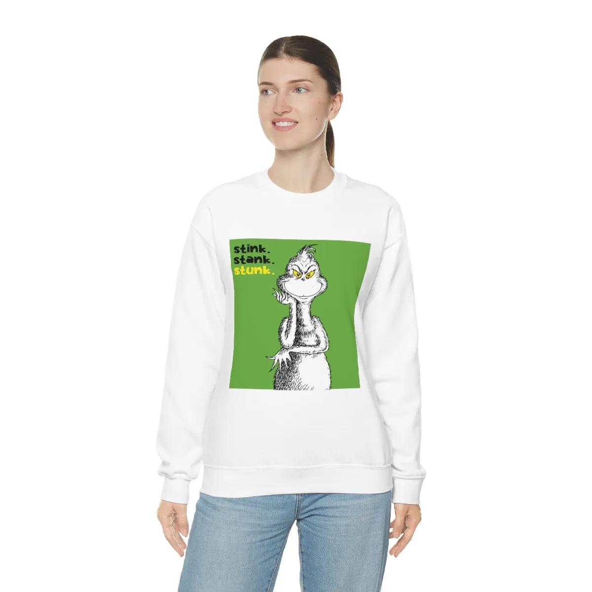 Mr Grinch Crewneck Sweatshirt | Cool Christmas Gifts | Sweatshirts| Pop Culture | Fun Gifts