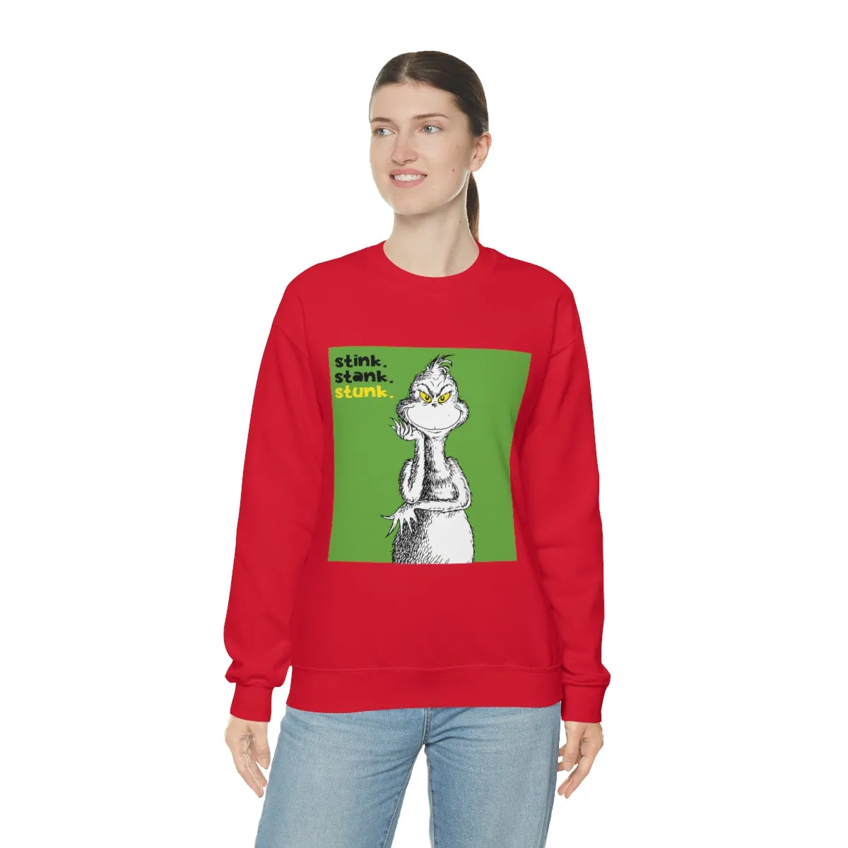 Mr Grinch Crewneck Sweatshirt | Cool Christmas Gifts | Sweatshirts| Pop Culture | Fun Gifts