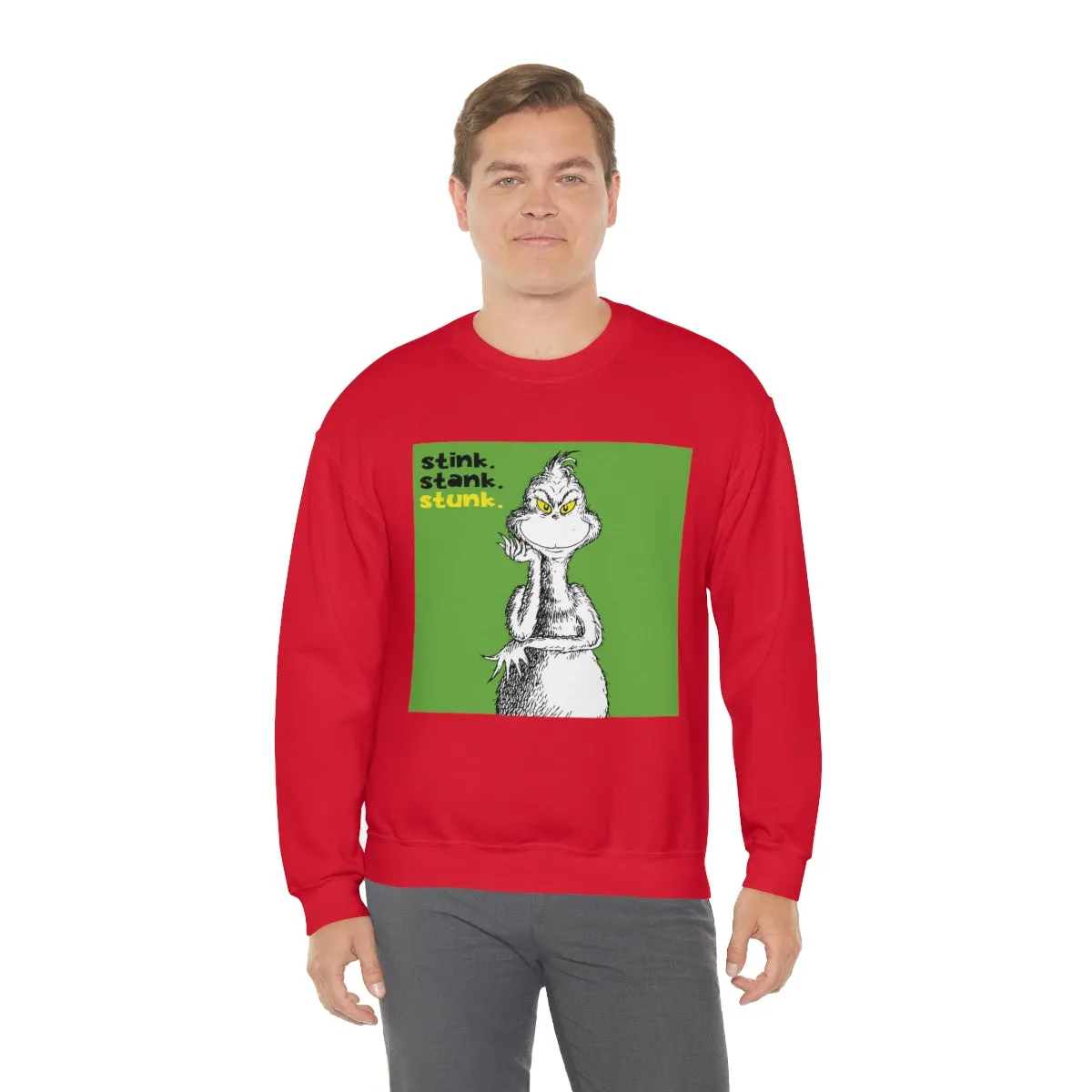 Mr Grinch Crewneck Sweatshirt | Cool Christmas Gifts | Sweatshirts| Pop Culture | Fun Gifts