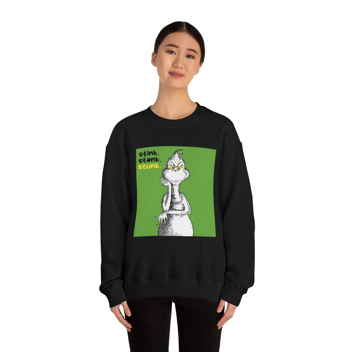 Mr Grinch Crewneck Sweatshirt | Cool Christmas Gifts | Sweatshirts| Pop Culture | Fun Gifts