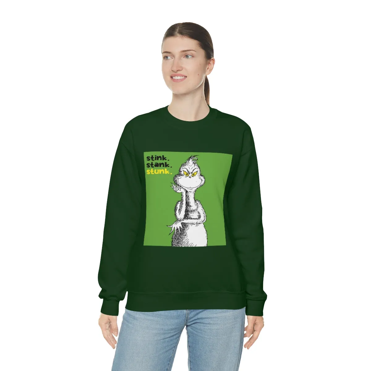 Mr Grinch Crewneck Sweatshirt | Cool Christmas Gifts | Sweatshirts| Pop Culture | Fun Gifts