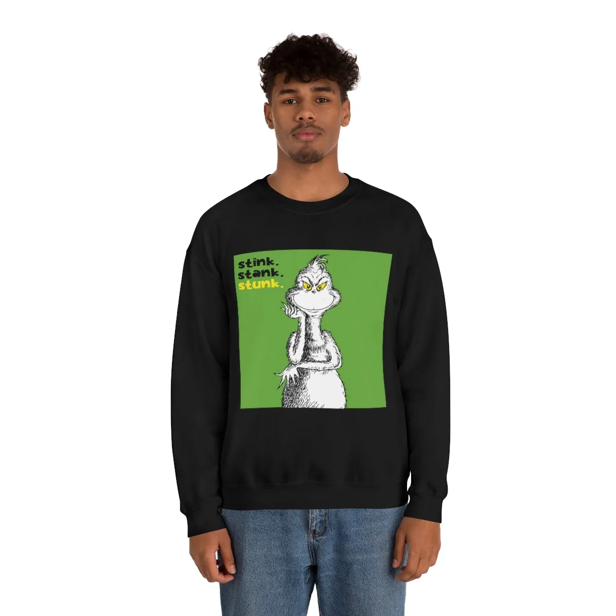 Mr Grinch Crewneck Sweatshirt | Cool Christmas Gifts | Sweatshirts| Pop Culture | Fun Gifts
