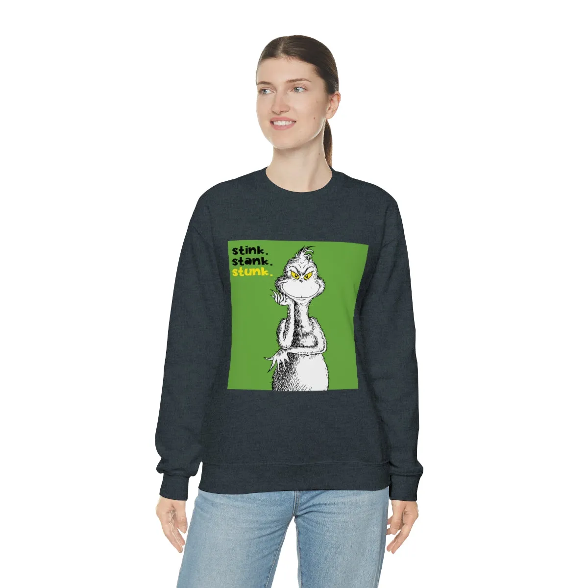 Mr Grinch Crewneck Sweatshirt | Cool Christmas Gifts | Sweatshirts| Pop Culture | Fun Gifts