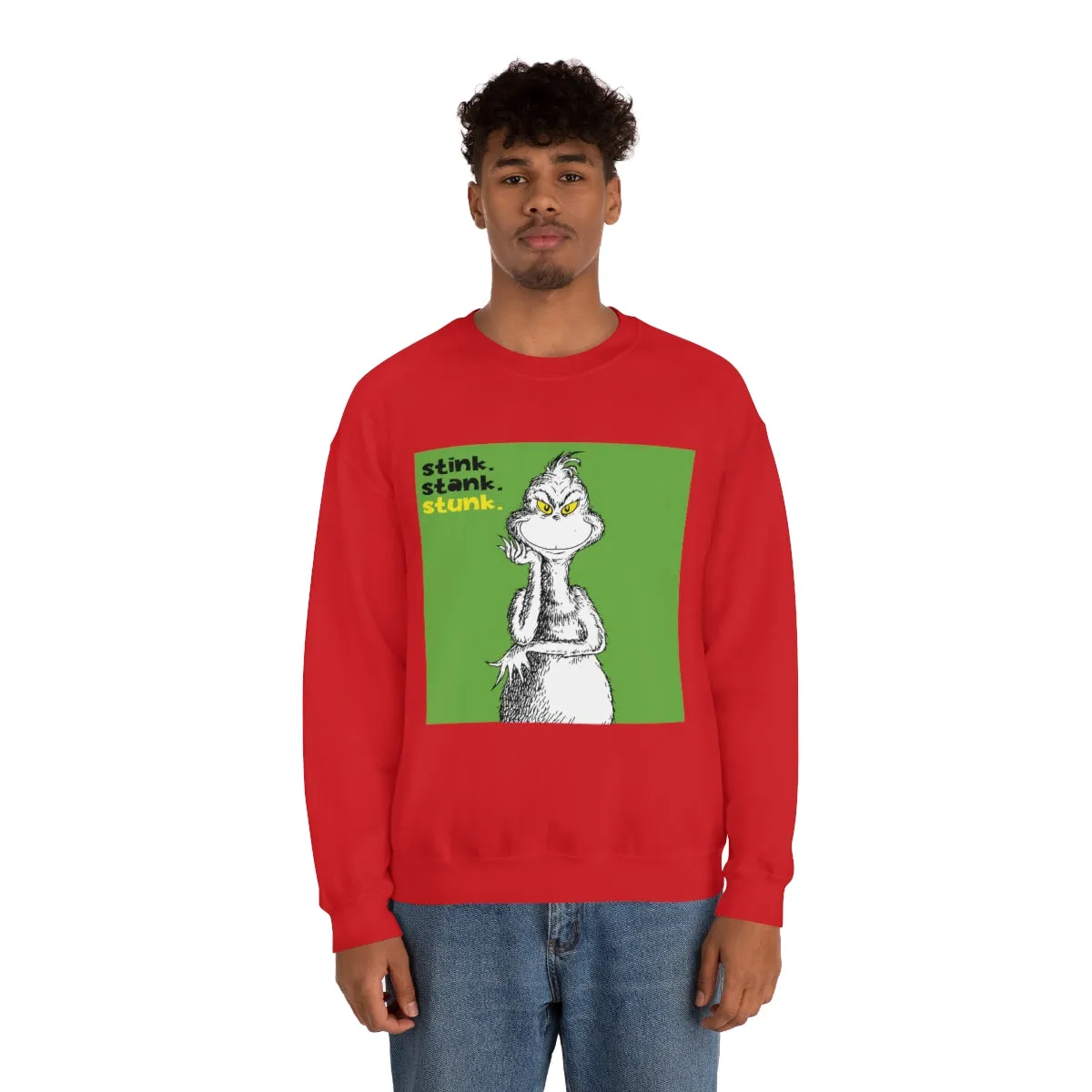 Mr Grinch Crewneck Sweatshirt | Cool Christmas Gifts | Sweatshirts| Pop Culture | Fun Gifts