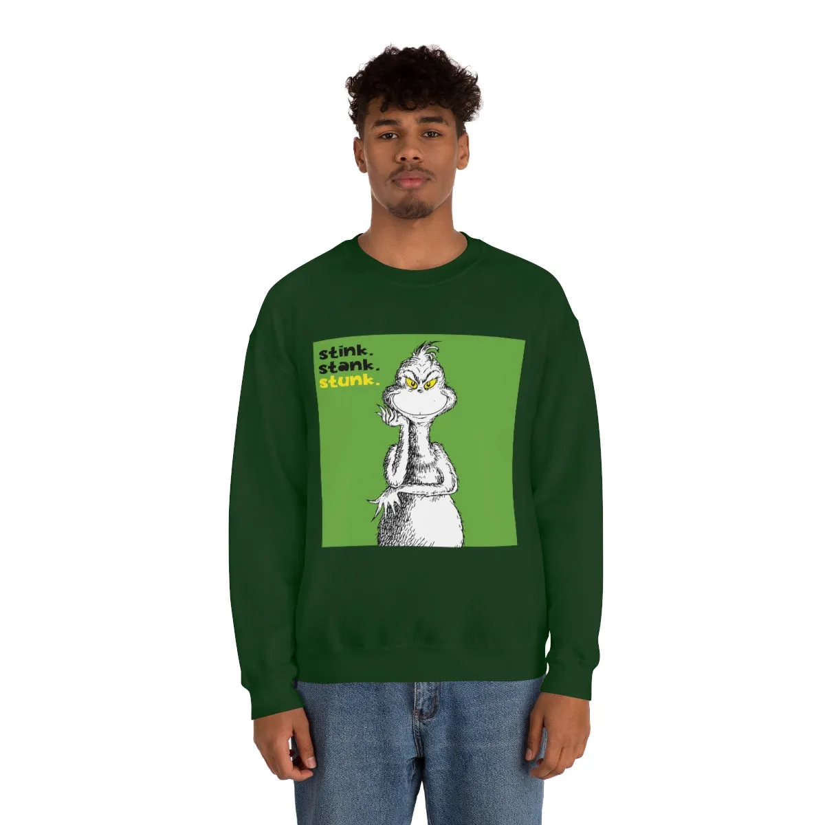 Mr Grinch Crewneck Sweatshirt | Cool Christmas Gifts | Sweatshirts| Pop Culture | Fun Gifts