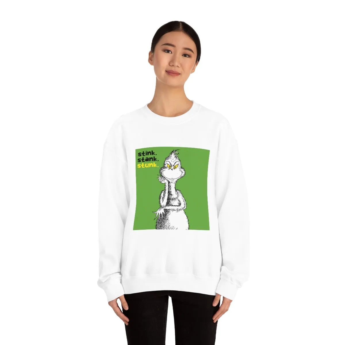 Mr Grinch Crewneck Sweatshirt | Cool Christmas Gifts | Sweatshirts| Pop Culture | Fun Gifts