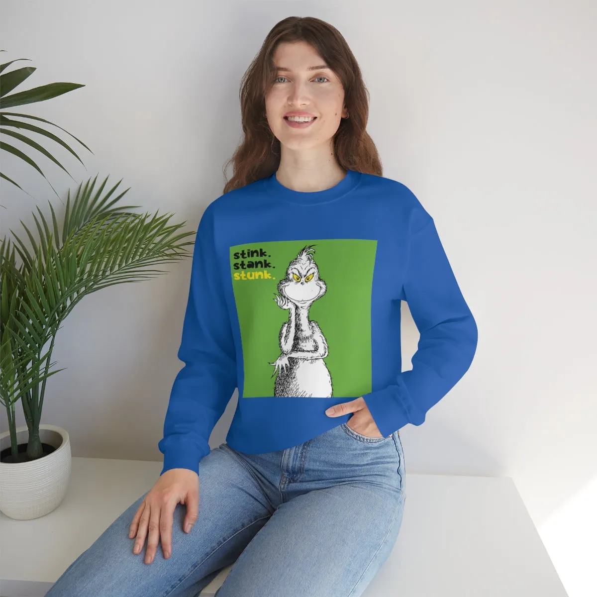 Mr Grinch Crewneck Sweatshirt | Cool Christmas Gifts | Sweatshirts| Pop Culture | Fun Gifts