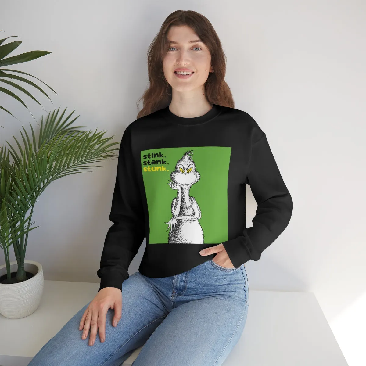 Mr Grinch Crewneck Sweatshirt | Cool Christmas Gifts | Sweatshirts| Pop Culture | Fun Gifts