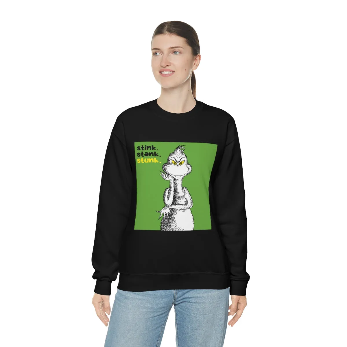 Mr Grinch Crewneck Sweatshirt | Cool Christmas Gifts | Sweatshirts| Pop Culture | Fun Gifts