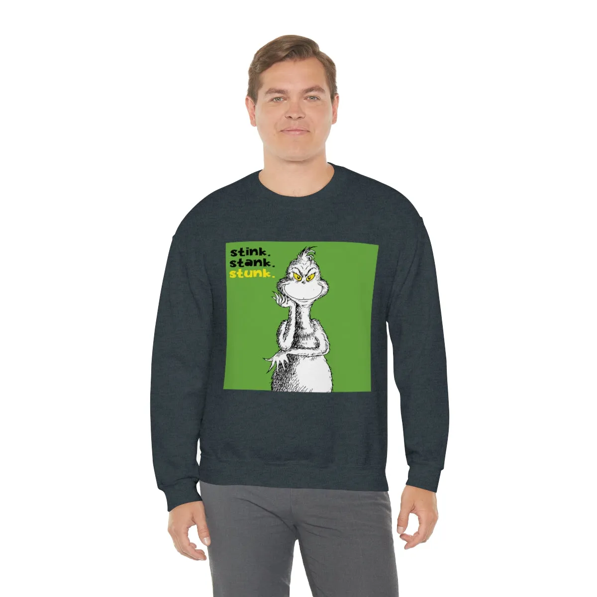 Mr Grinch Crewneck Sweatshirt | Cool Christmas Gifts | Sweatshirts| Pop Culture | Fun Gifts