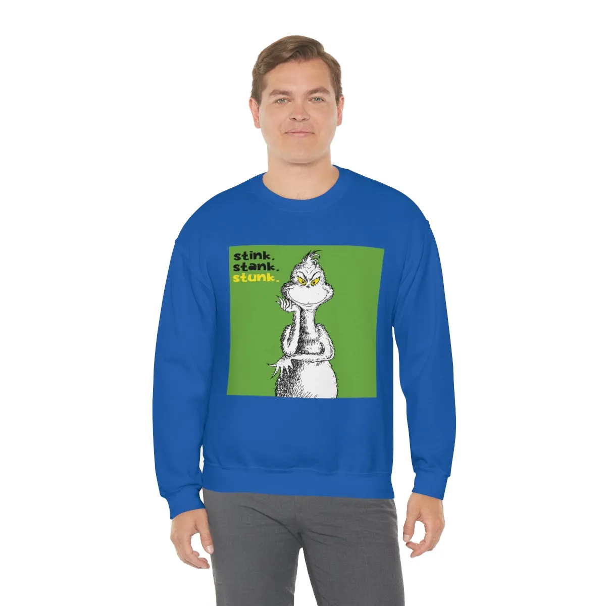 Mr Grinch Crewneck Sweatshirt | Cool Christmas Gifts | Sweatshirts| Pop Culture | Fun Gifts