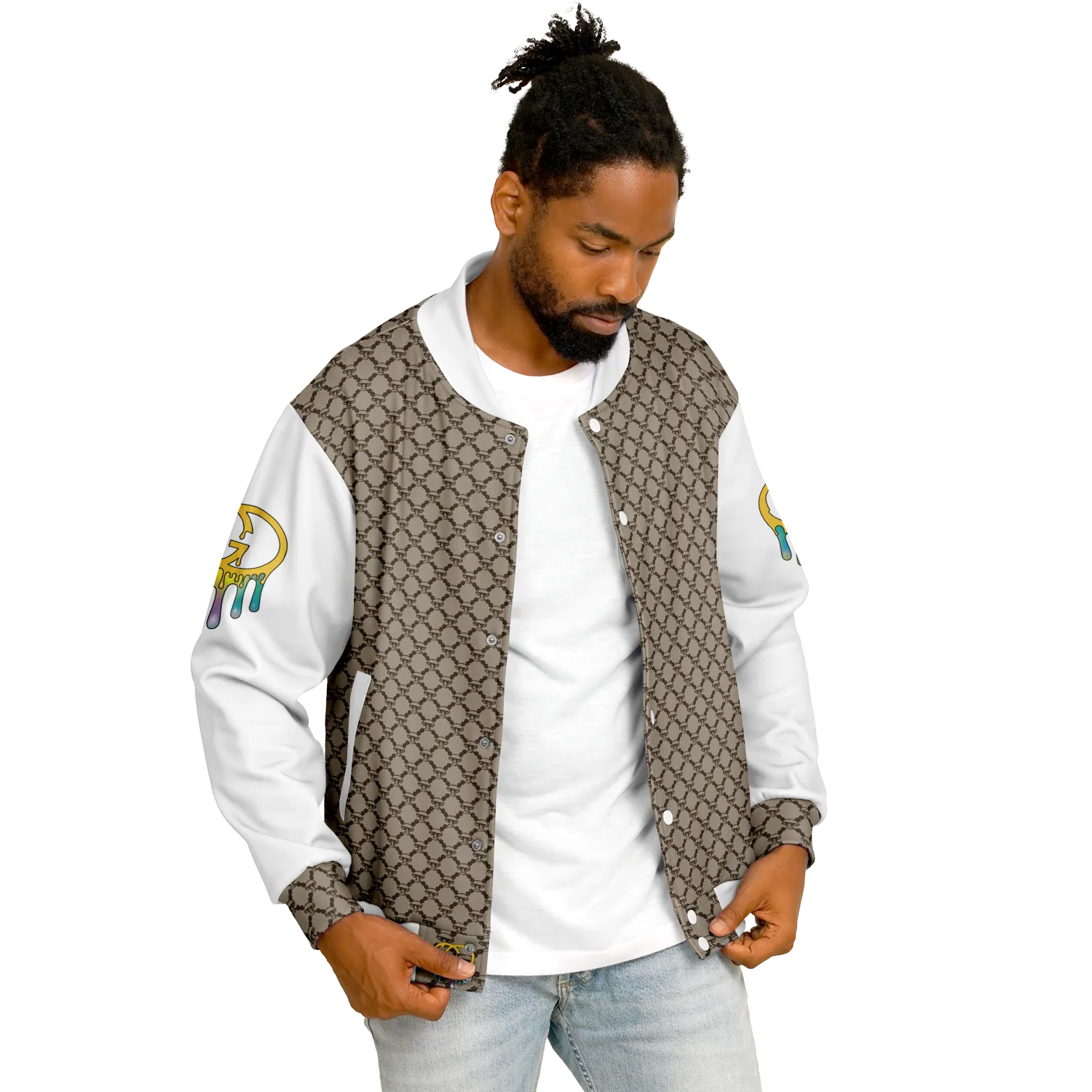 Mushroom Guzzi Baseball Jacket