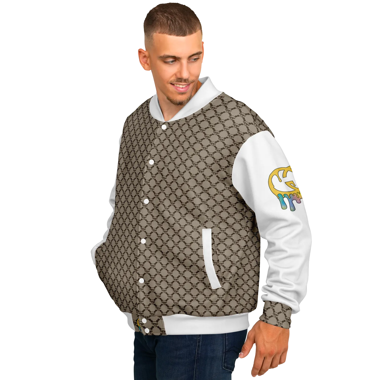 Mushroom Guzzi Baseball Jacket