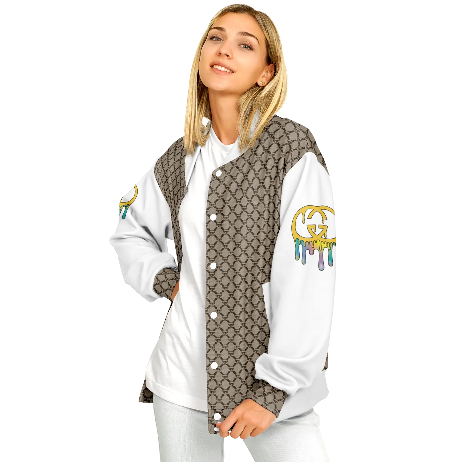 Mushroom Guzzi Baseball Jacket