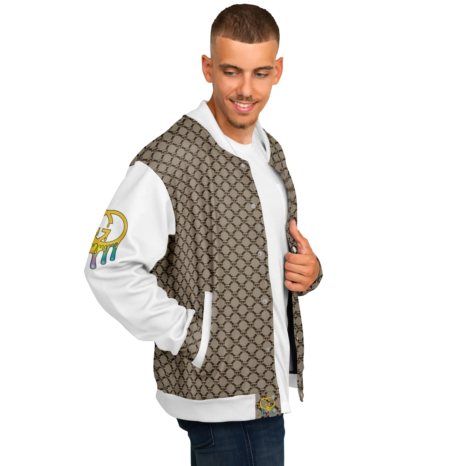 Mushroom Guzzi Baseball Jacket