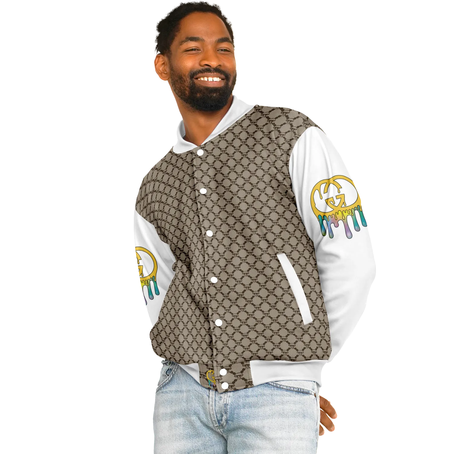 Mushroom Guzzi Baseball Jacket