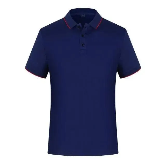 New Summer High-End Modern Custom Breathable Polo Shirt For Men And Women Cool Printing Casual Business Style Top Simple Solid Color Unique Polo Shirts for Men Women Unisex Summer Polo Shirts