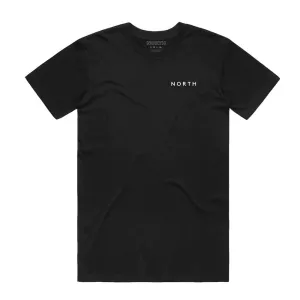 North 'Film Star Logo' T-Shirt (Black / White)