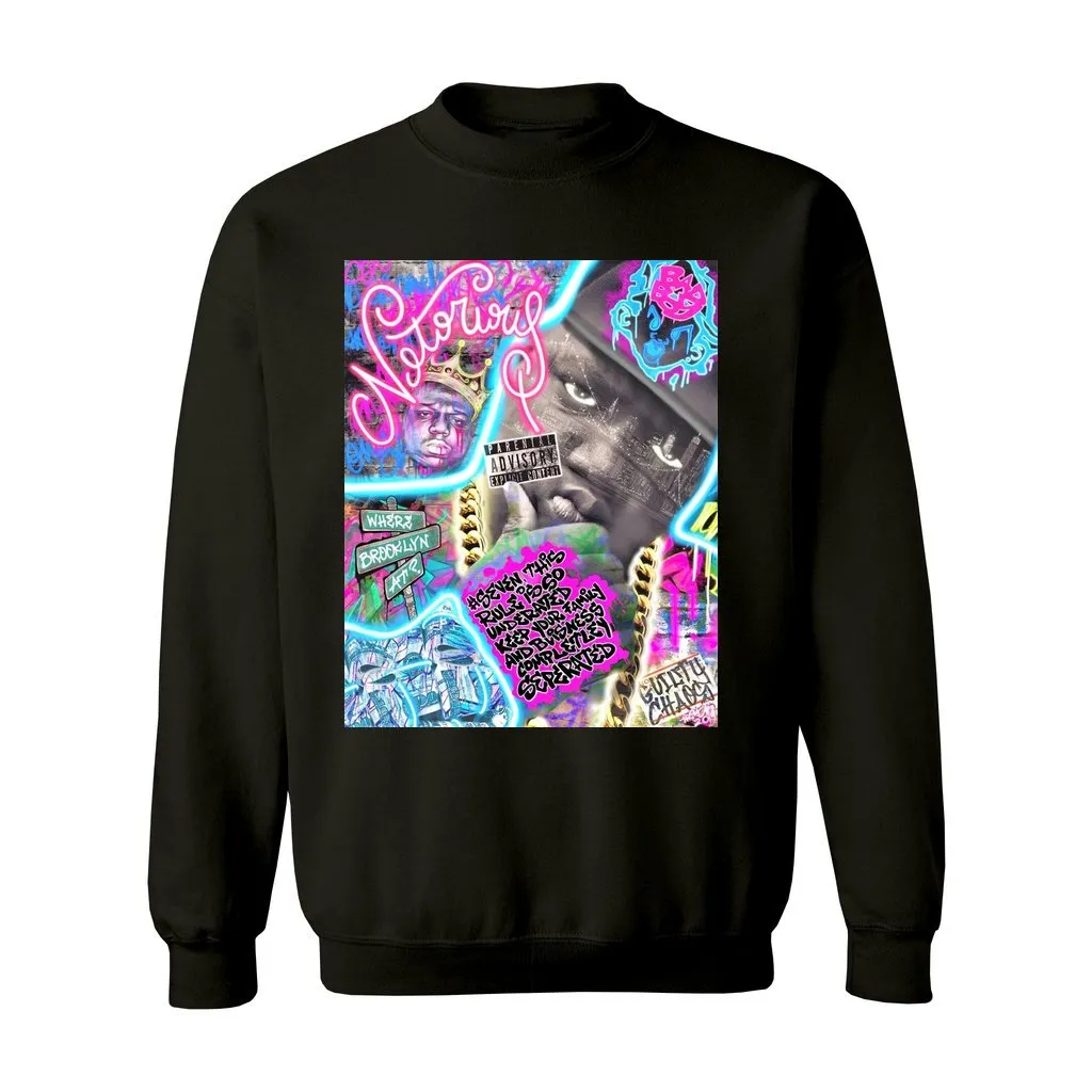 NOTORIOUS BIG  THROUGH-N-THROUGH CREWNECK