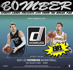 (NOW A FILLER) 2:00pm EST FRIDAY - 2021/22 Panini Donruss Basketball Hobby 2 Box Break - Pick Your Team #2 - Live 2/25/22