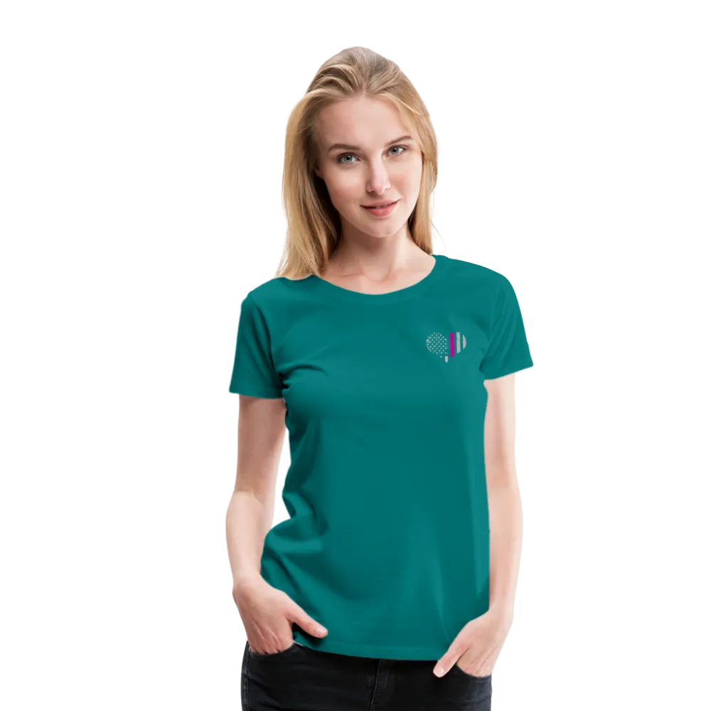 Nurse Flag Women’s Premium T-Shirt  (CK1818) updated