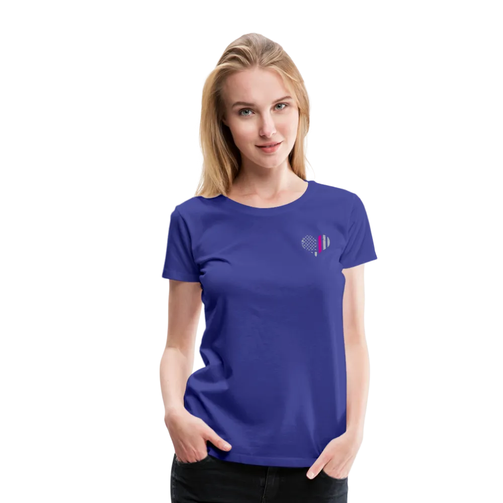 Nurse Flag Women’s Premium T-Shirt  (CK1818) updated