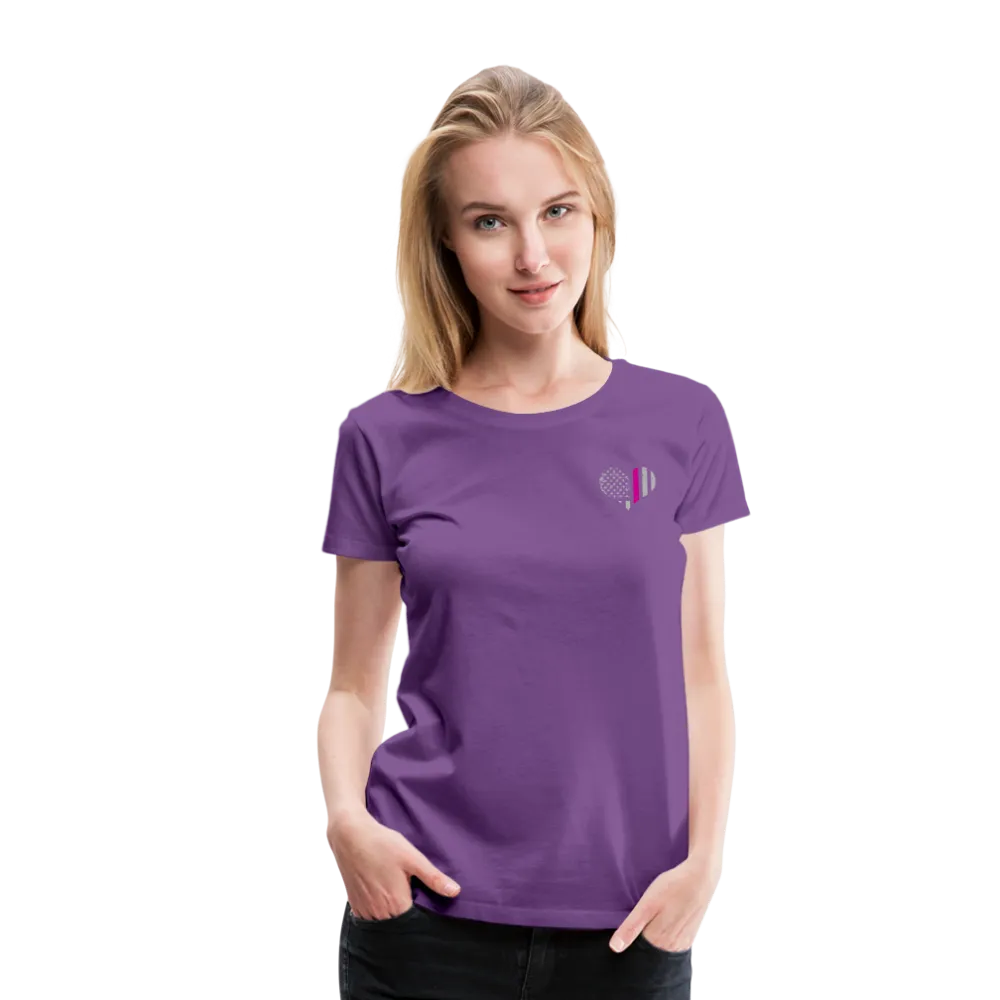 Nurse Flag Women’s Premium T-Shirt  (CK1818) updated