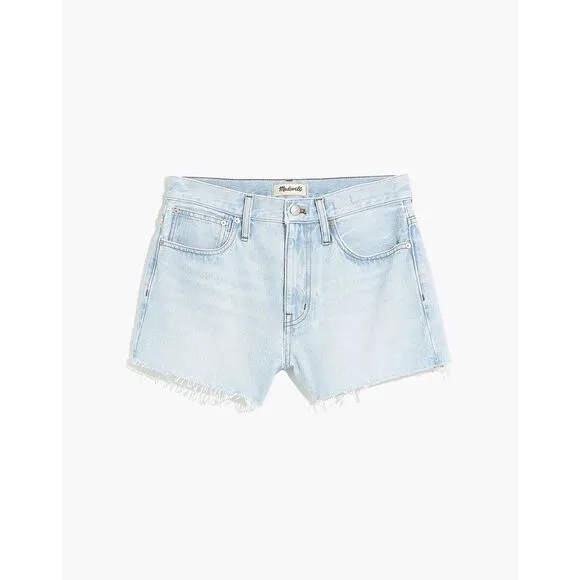 NWT Madewell Relaxed Denim Shorts in Essen Wash, Size 30