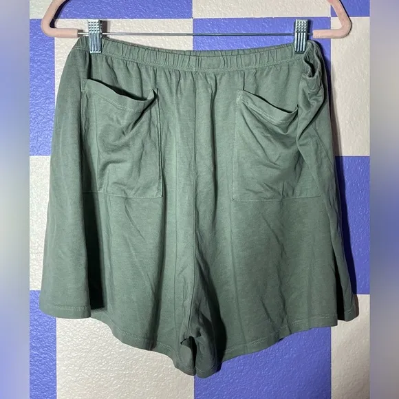 NWT Mate The Label FULL SET Tencel Sleep Tank   Shorts in Sage Green - Size 3X