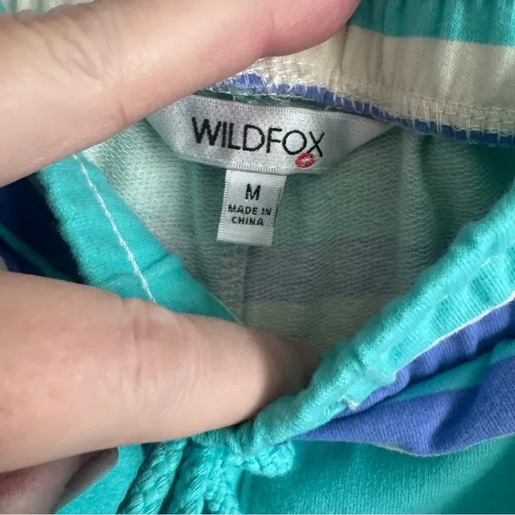 NWT Wildfox Sweatshirt &amp; Short Lounge Set