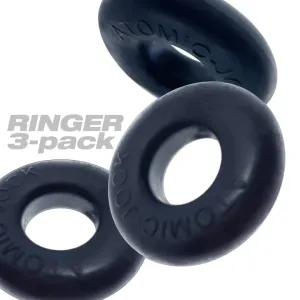 Oxballs Ringer, Cockring 3-Pack - Plus Silicone Special Edition - Night