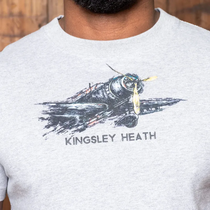 Paint Splosh Aviation Crew Tee - Vervet