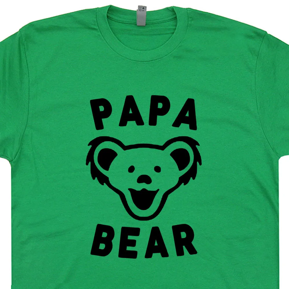 Papa Bear T Shirt Grateful Dead T Shirt Phish T Shirt Widespread Panic T Shirt