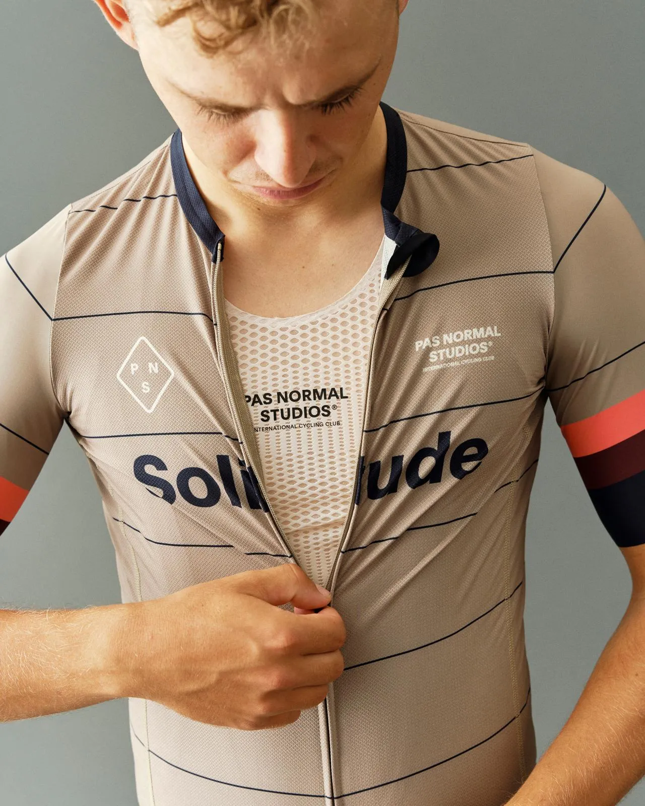 Pas Normal Studios - Solitude Late Drop Jersey - Beige