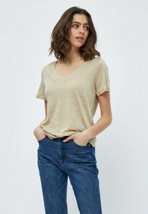 PCDicte V T-shirt - Feather Gray