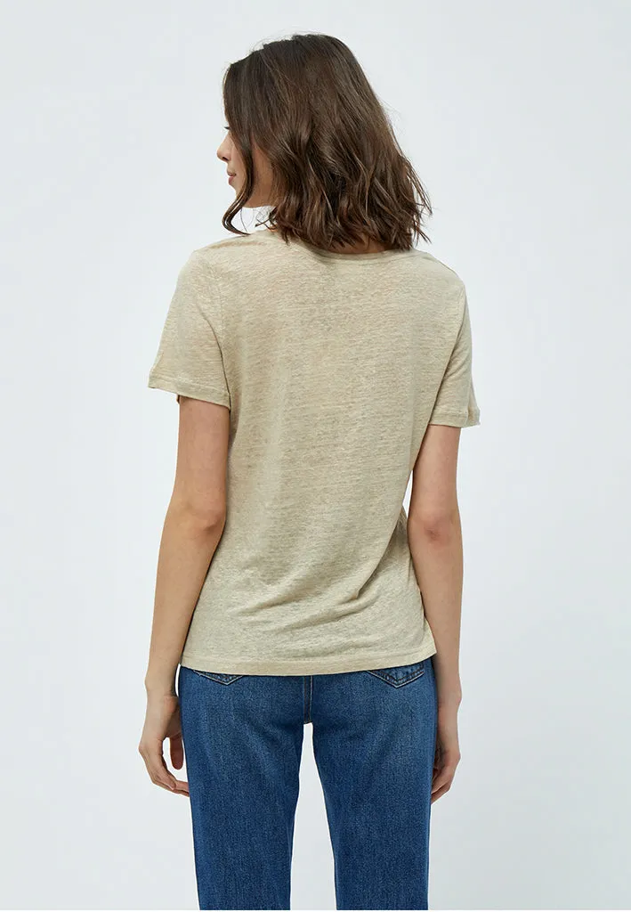 PCDicte V T-Shirt - Feather Gray