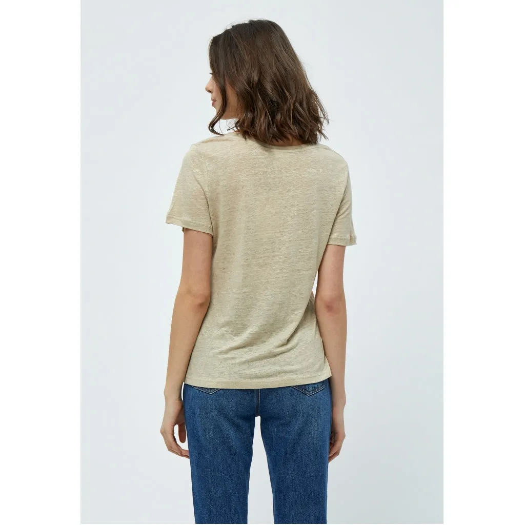 PCDicte V T-shirt - Feather Grey Melange