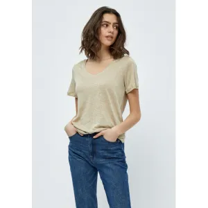 PCDicte V T-shirt - Feather Grey Melange