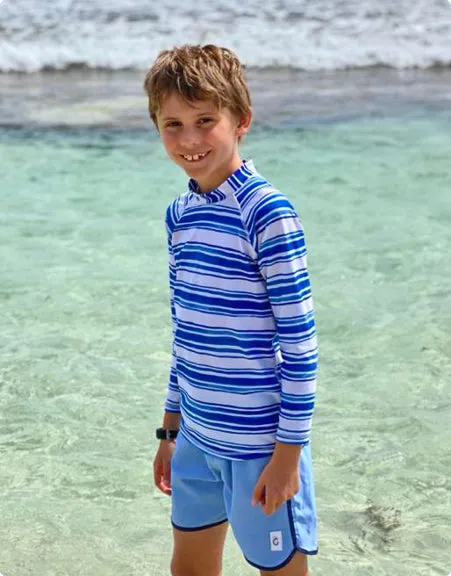 Periwinkle Swim Shorts