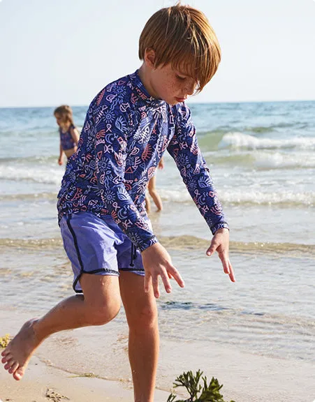 Periwinkle Swim Shorts