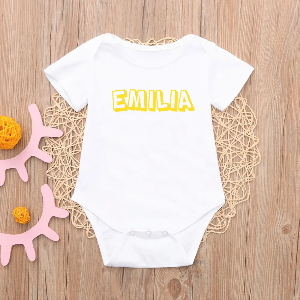 Personalised Name T-shirt For Kids