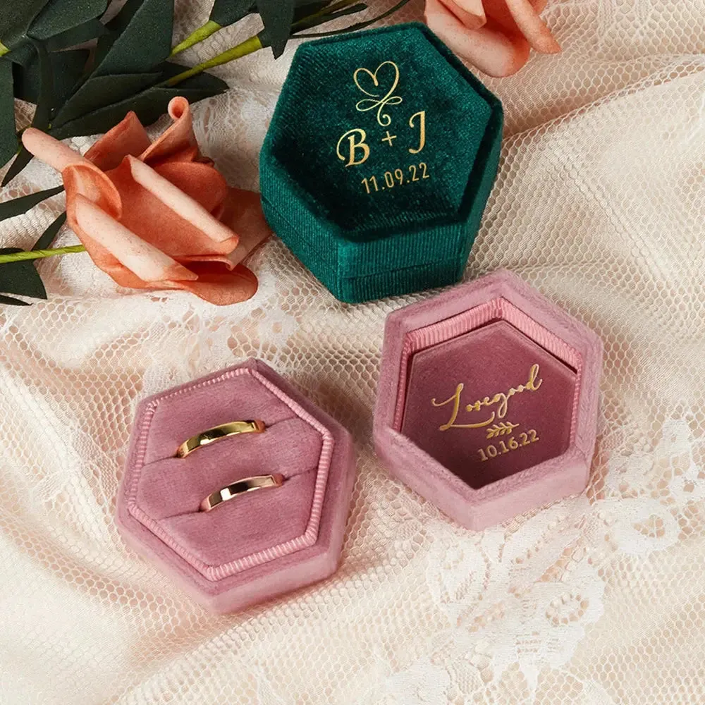 Personalized Ring Box for Weddings and Engagements
